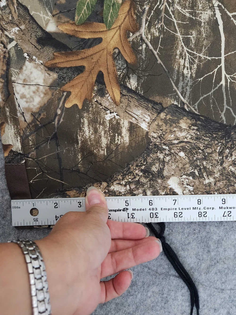 NWT Realtree Forest Camo Cargo Pants Men’s XL 40-42 Brown Hunting Outdoor Canvas